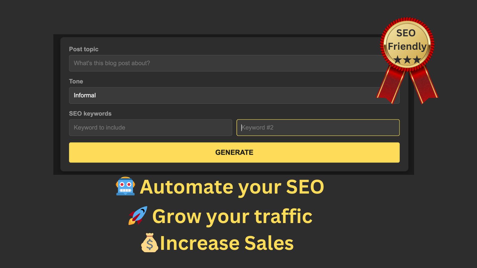 Easy-Blog AI blog app for Shopify preview